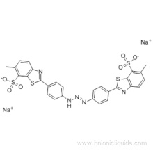 7-Benzothiazolesulfonic acid,2,2'-(1-triazene-1,3-diyldi-4,1-phenylene)bis[6-methyl-, sodium salt (1:2) CAS 1829-00-1